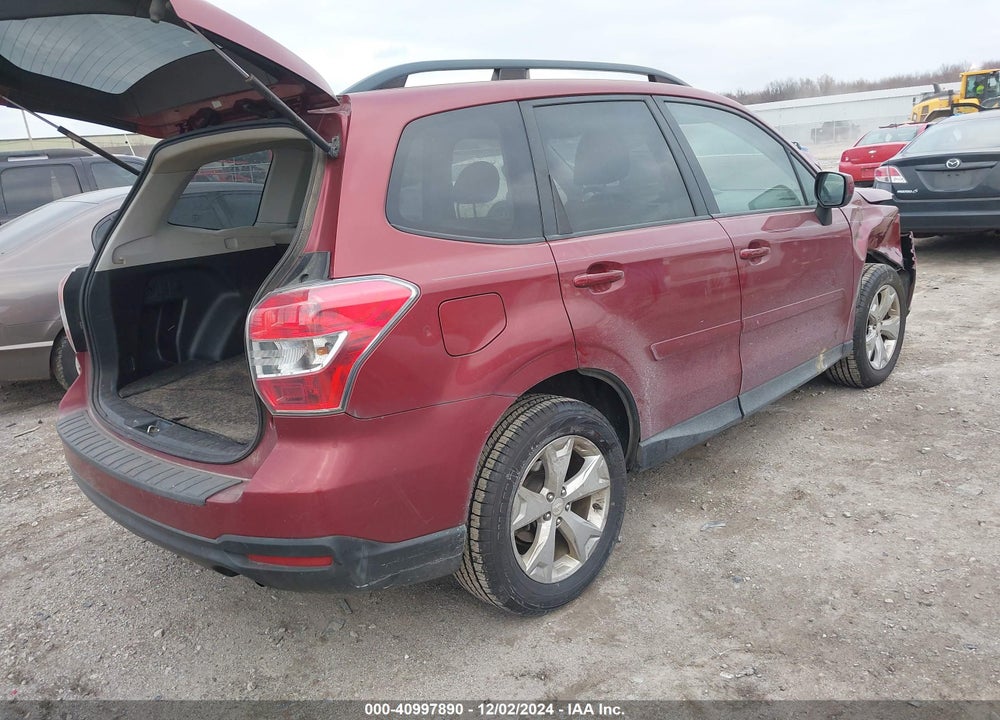 2014 SUBARU FORESTER 2.5I PREMIUM VIN: JF2SJACC1EG401641