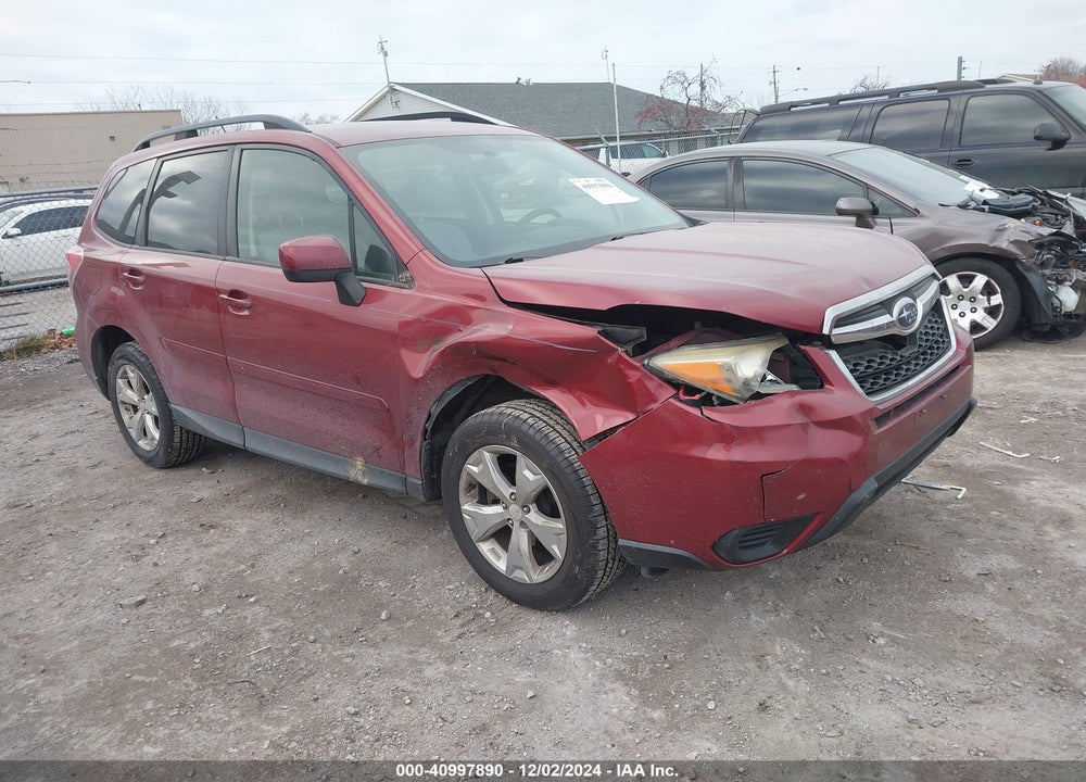 2014 SUBARU FORESTER 2.5I PREMIUM VIN: JF2SJACC1EG401641