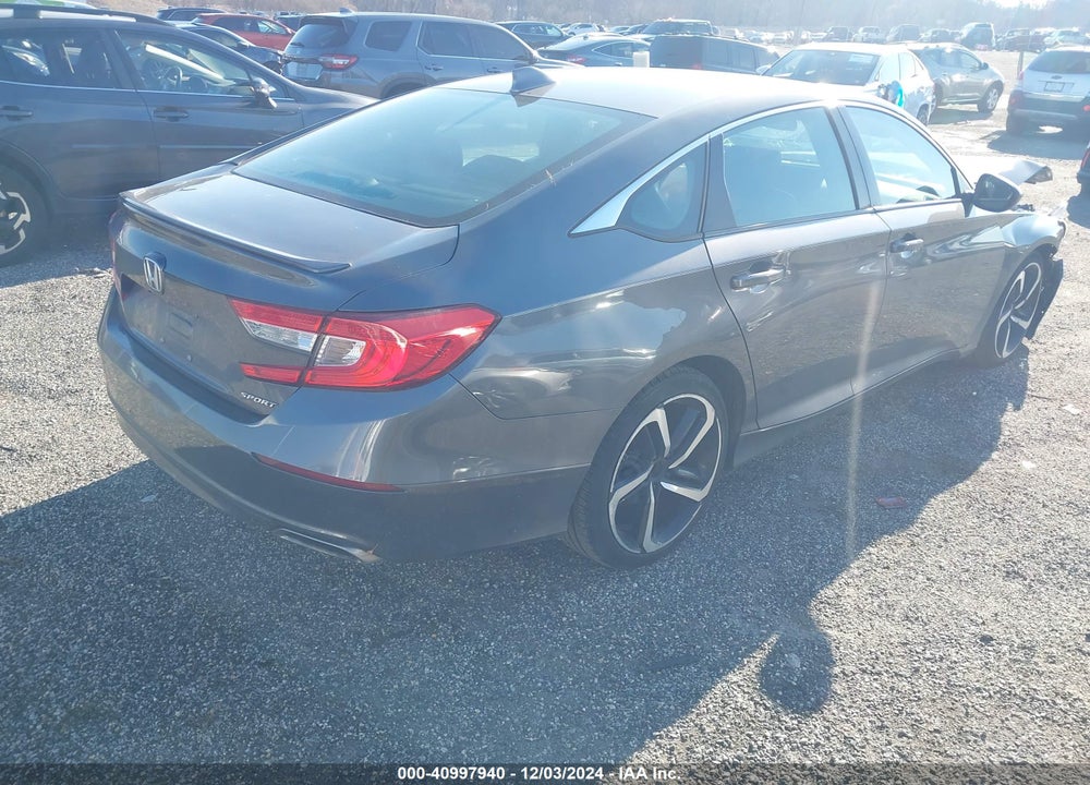 2018 HONDA ACCORD SPORT VIN: 1HGCV1F32JA192752