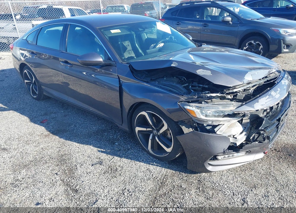2018 HONDA ACCORD SPORT VIN: 1HGCV1F32JA192752