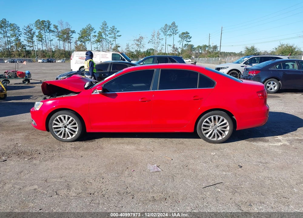 2012 VOLKSWAGEN JETTA 2.5L SEL VIN: 3VWLP7AJXCM360741