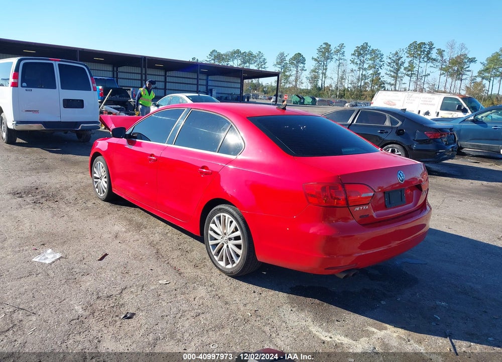 2012 VOLKSWAGEN JETTA 2.5L SEL VIN: 3VWLP7AJXCM360741