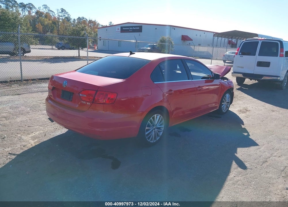 2012 VOLKSWAGEN JETTA 2.5L SEL VIN: 3VWLP7AJXCM360741