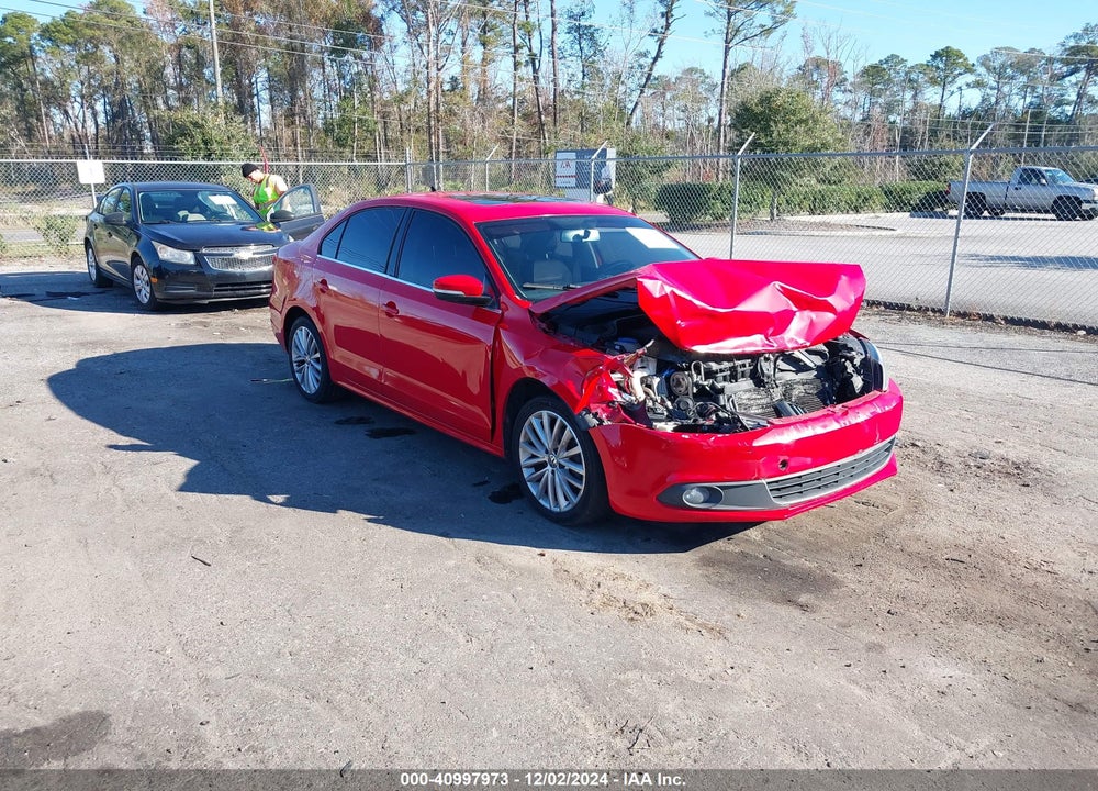2012 VOLKSWAGEN JETTA 2.5L SEL VIN: 3VWLP7AJXCM360741