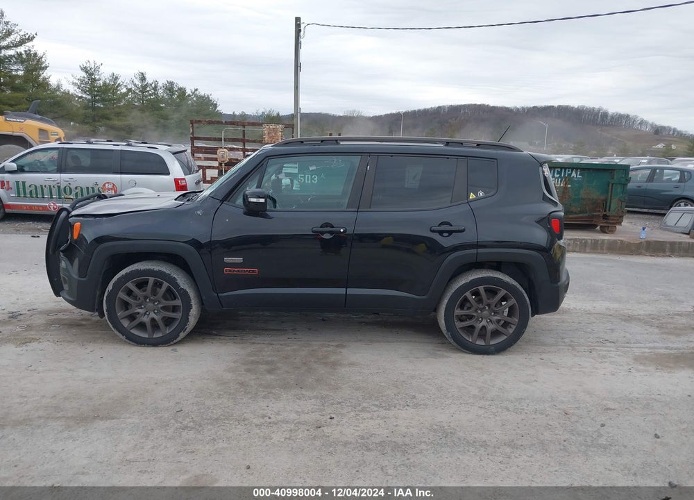 2016 JEEP RENEGADE 75TH ANNIVERSARY VIN: ZACCJBBT1GPD38170