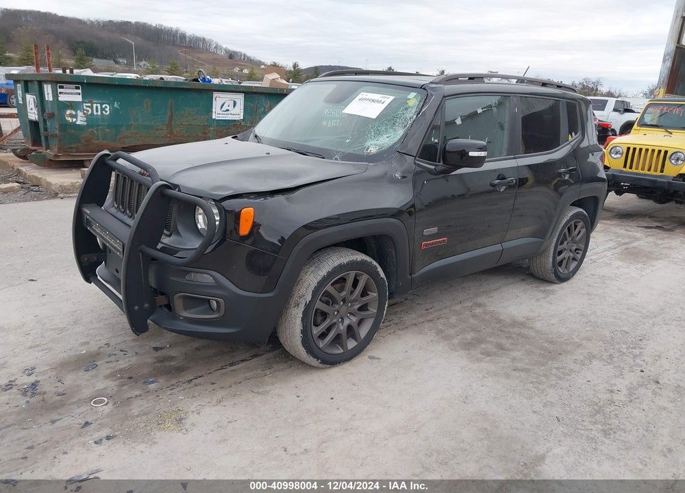 2016 JEEP RENEGADE 75TH ANNIVERSARY VIN: ZACCJBBT1GPD38170