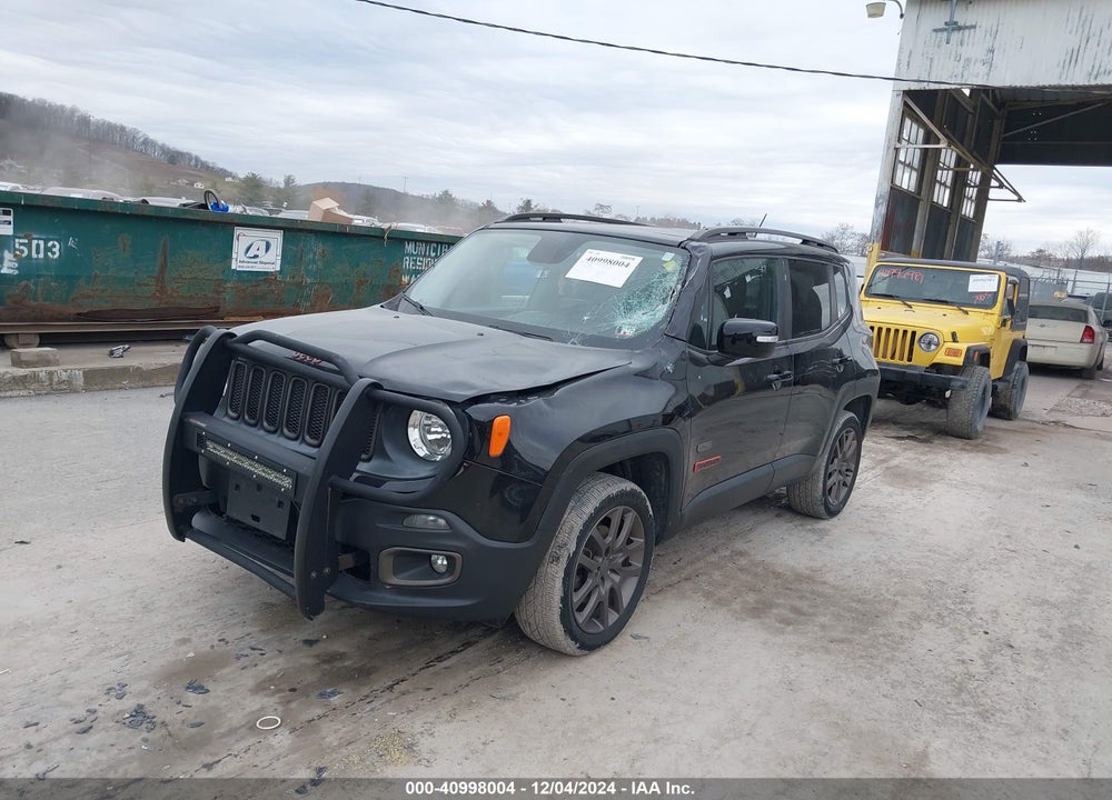 2016 JEEP RENEGADE 75TH ANNIVERSARY VIN: ZACCJBBT1GPD38170