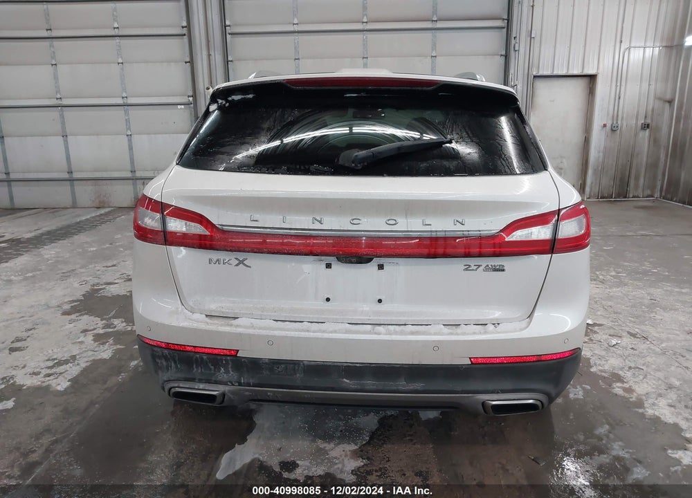 2016 LINCOLN MKX RESERVE VIN: 2LMTJ8LPXGBL49533