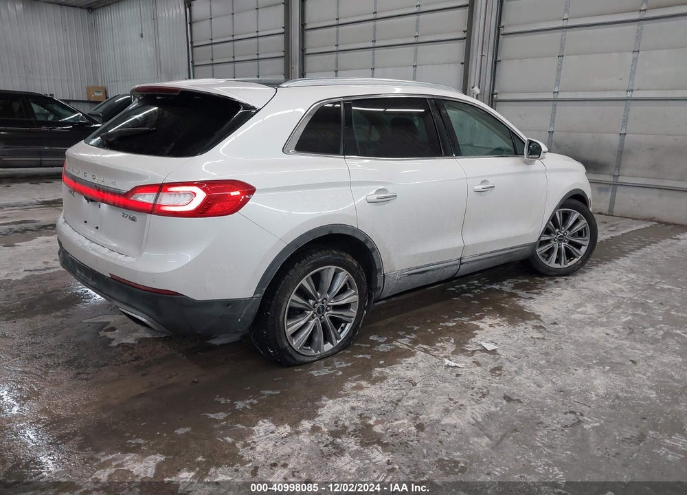 2016 LINCOLN MKX RESERVE VIN: 2LMTJ8LPXGBL49533