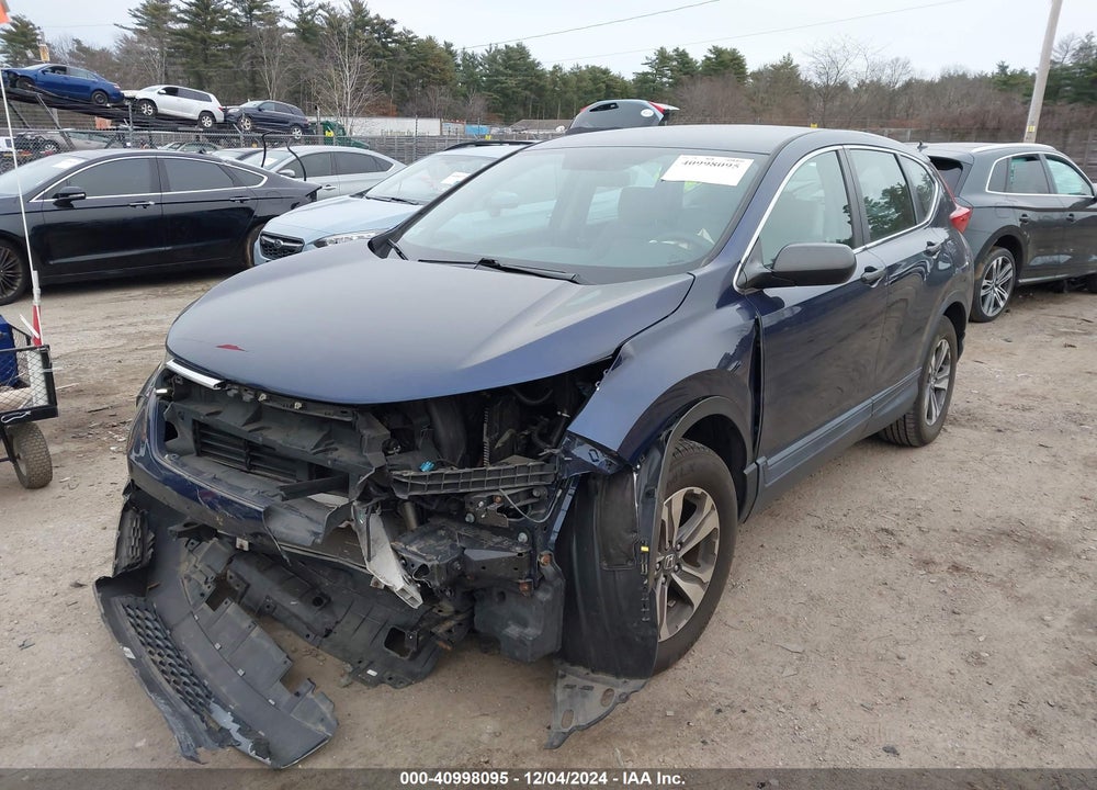 2017 HONDA CR-V LX VIN: 2HKRW6H37HH222086