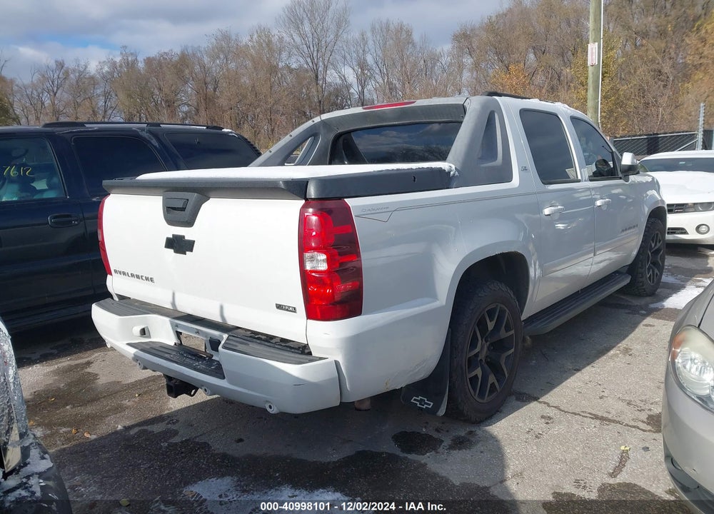 2007 CHEVROLET AVALANCHE 1500 LTZ VIN: 3GNFK12317G168650