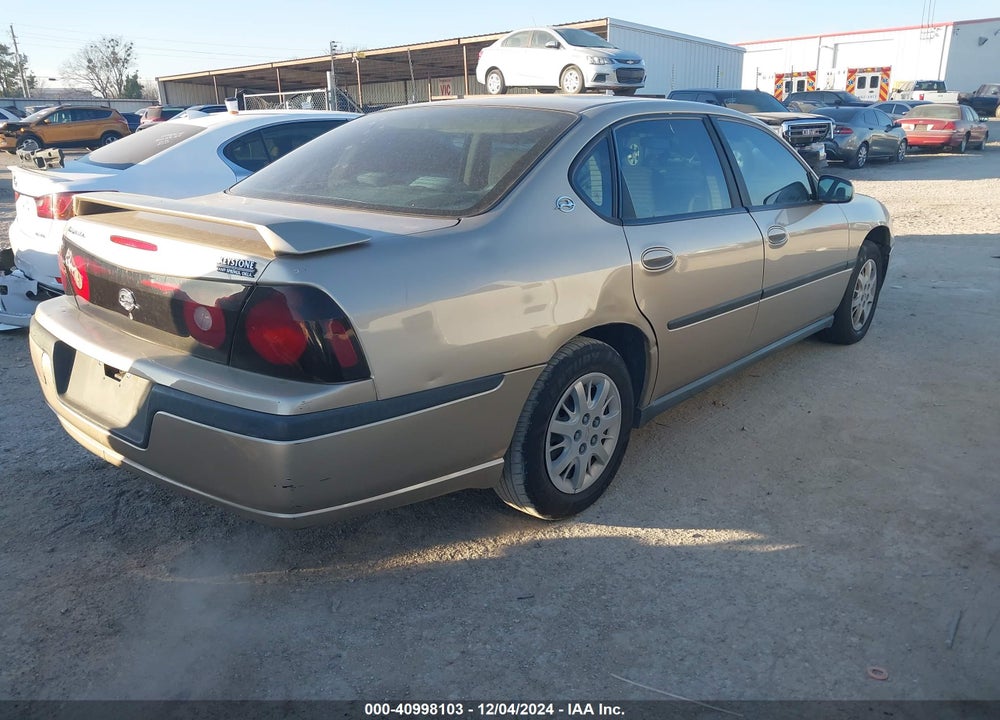 2005 CHEVROLET IMPALA VIN: 2G1WF52E659215564