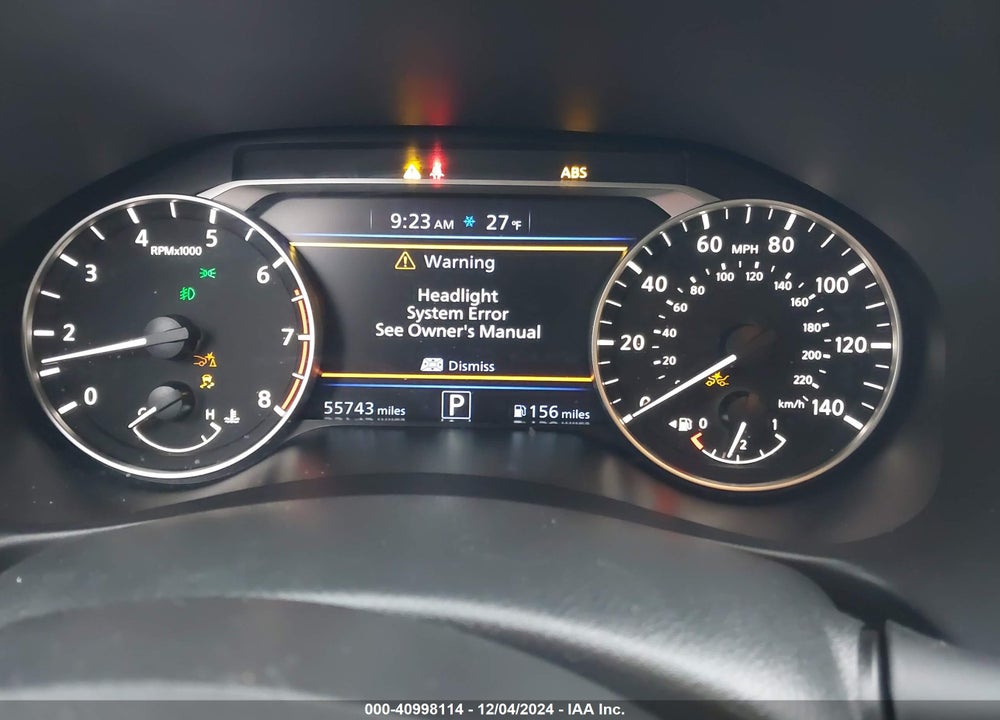 2022 NISSAN ALTIMA SR FWD VIN: 1N4BL4CV9NN375402
