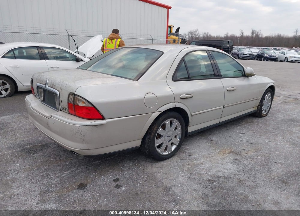 2004 LINCOLN LS V8 VIN: 1LNHM87A94Y625150