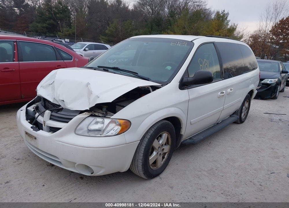 2007 DODGE GRAND CARAVAN SXT VIN: 2D4GP44LX7R188664