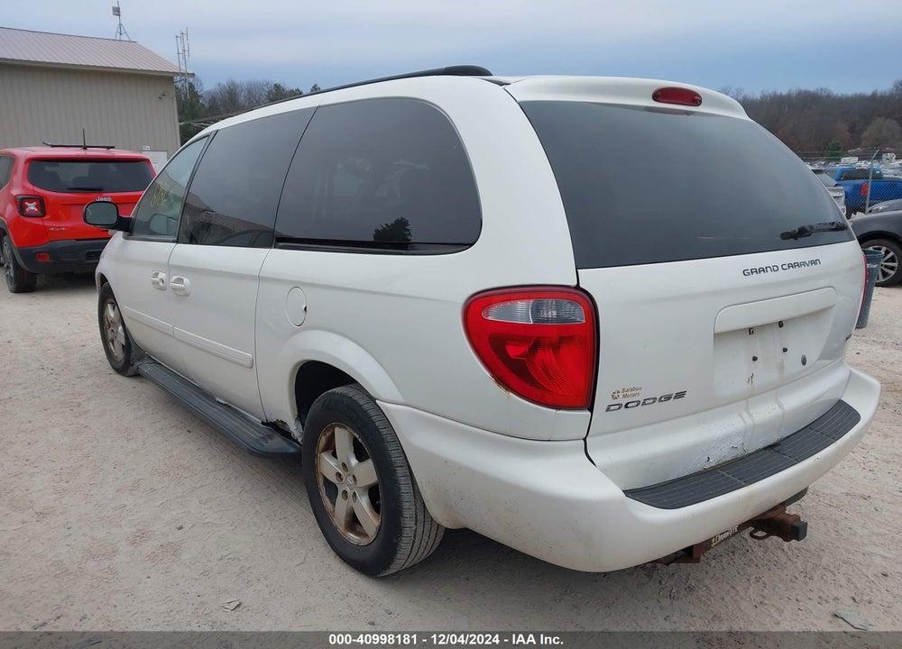 2007 DODGE GRAND CARAVAN SXT VIN: 2D4GP44LX7R188664