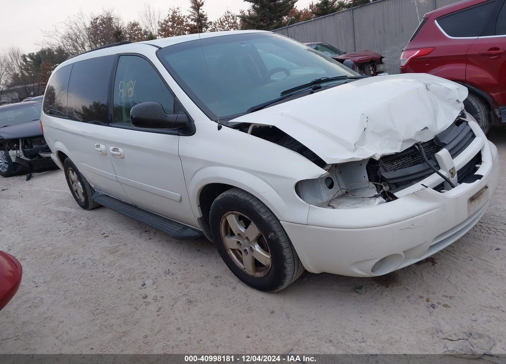 2007 DODGE GRAND CARAVAN SXT VIN: 2D4GP44LX7R188664