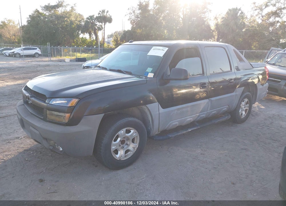 2004 CHEVROLET AVALANCHE 1500 VIN: 3GNEC12T54G158661