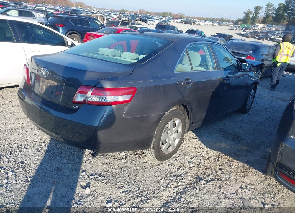 2010 TOYOTA CAMRY LE VIN: 4T1BF3EK7AU088442