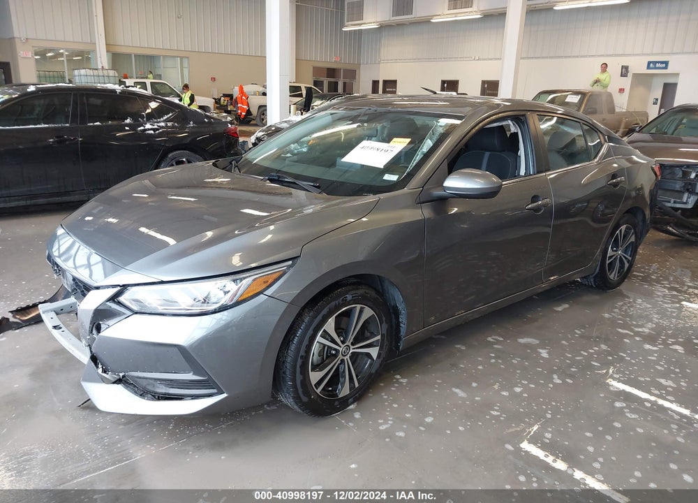 2022 NISSAN SENTRA SV XTRONIC CVT VIN: 3N1AB8CVXNY242041