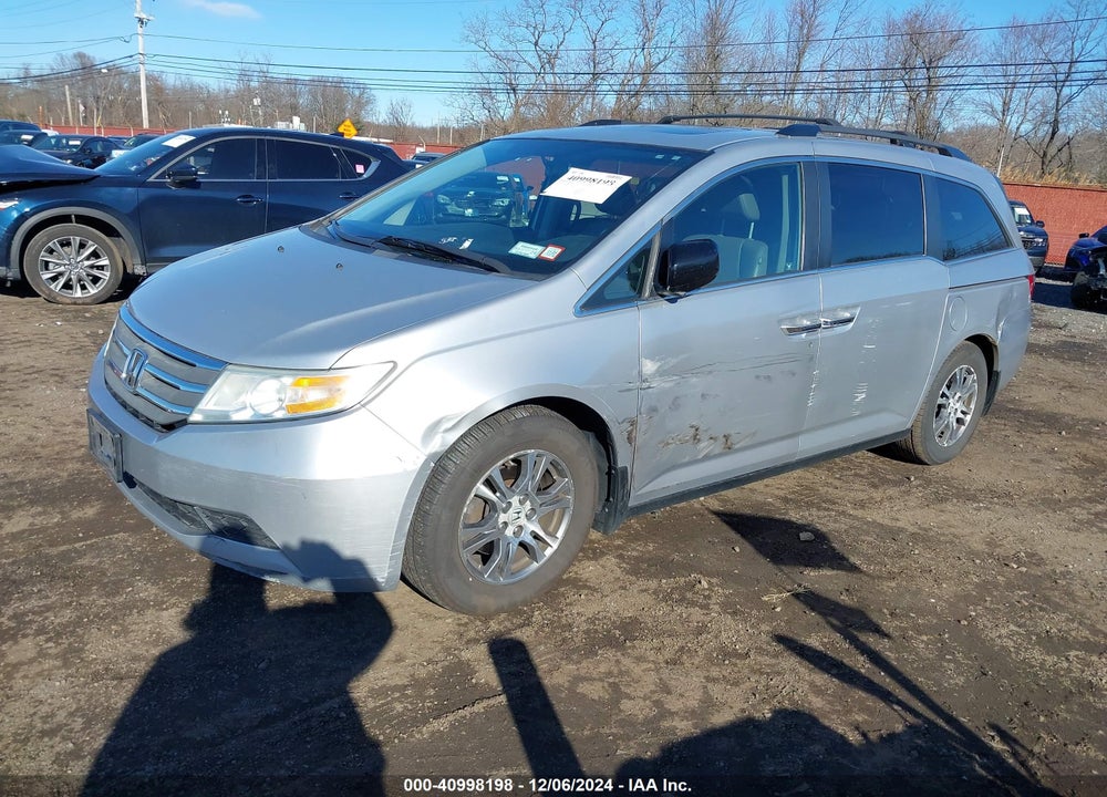 2011 HONDA ODYSSEY EX-L VIN: 5FNRL5H6XBB005473