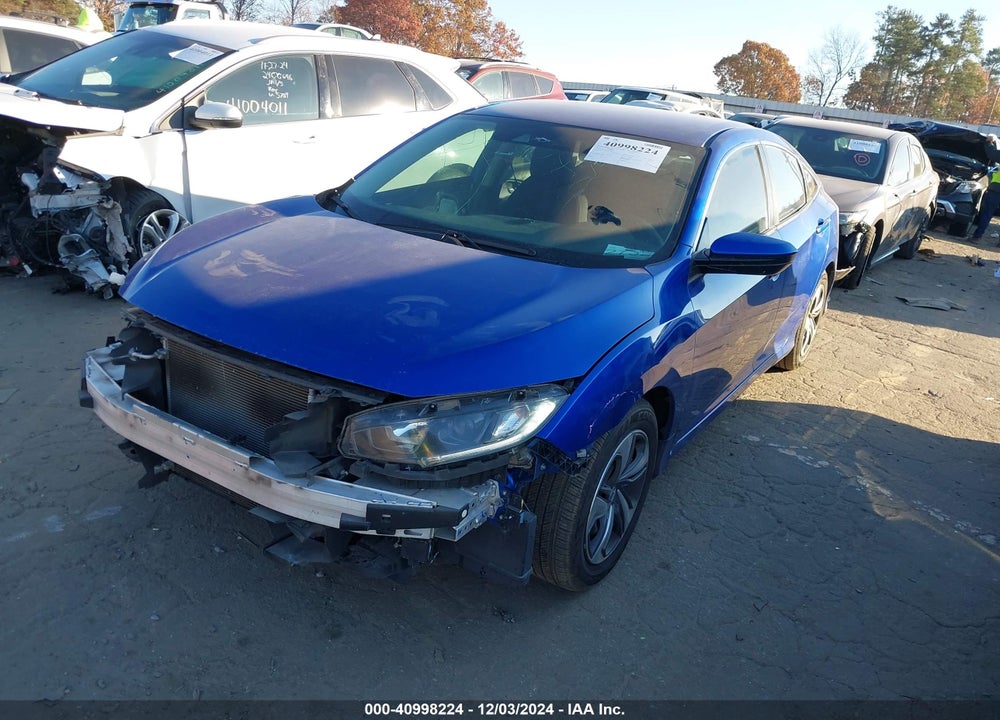 2020 HONDA CIVIC LX VIN: 2HGFC2F66LH550555