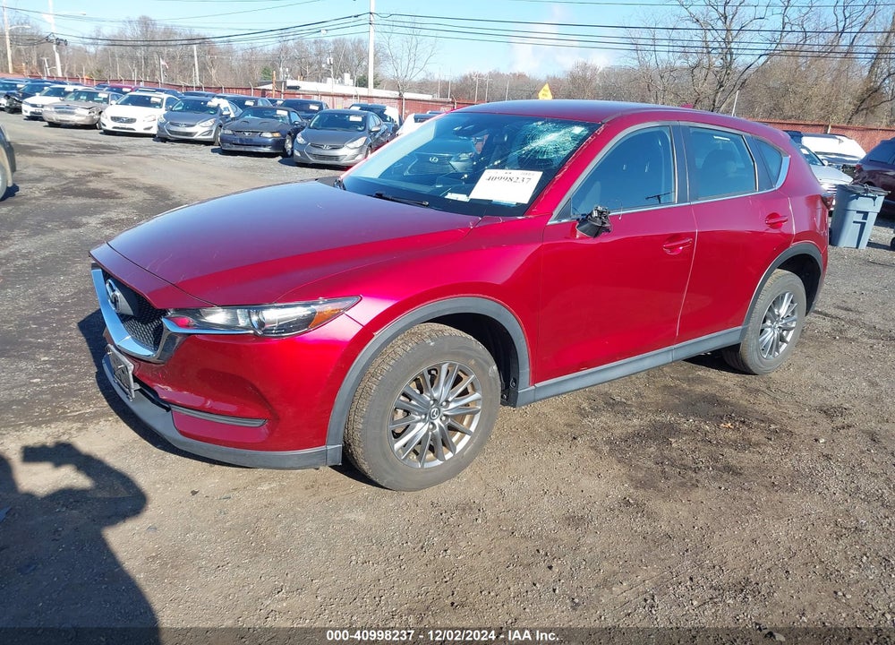2018 MAZDA CX-5 SPORT VIN: JM3KFBBM3J0475475