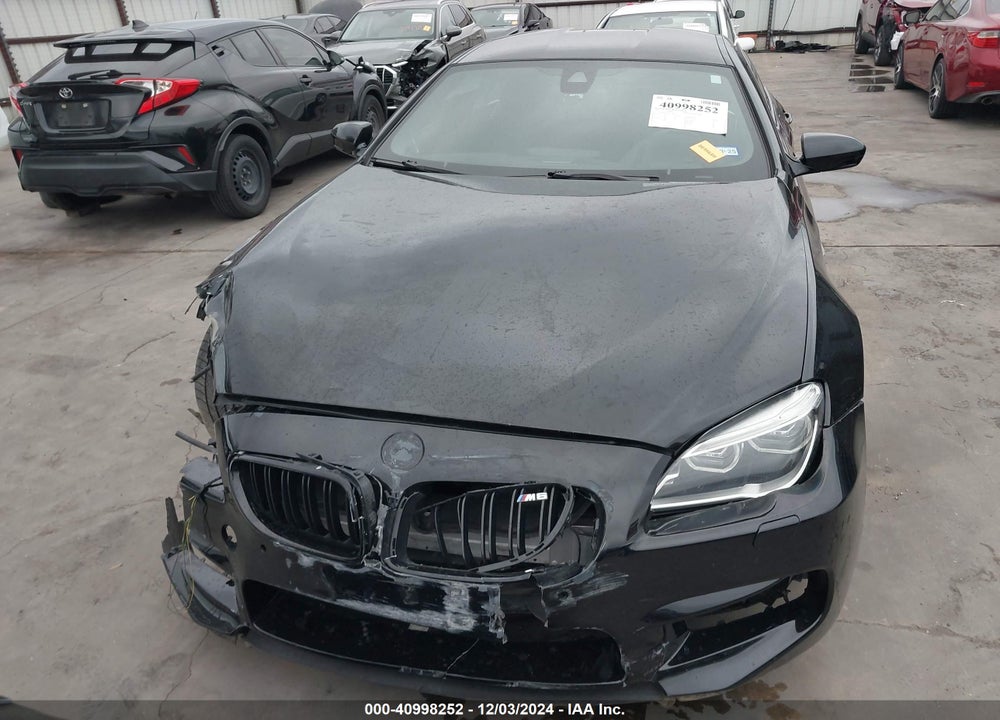2016 BMW M6 GRAN COUPE VIN: WBS6E9C53GGF92661