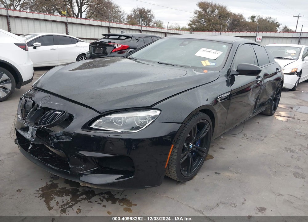 2016 BMW M6 GRAN COUPE VIN: WBS6E9C53GGF92661