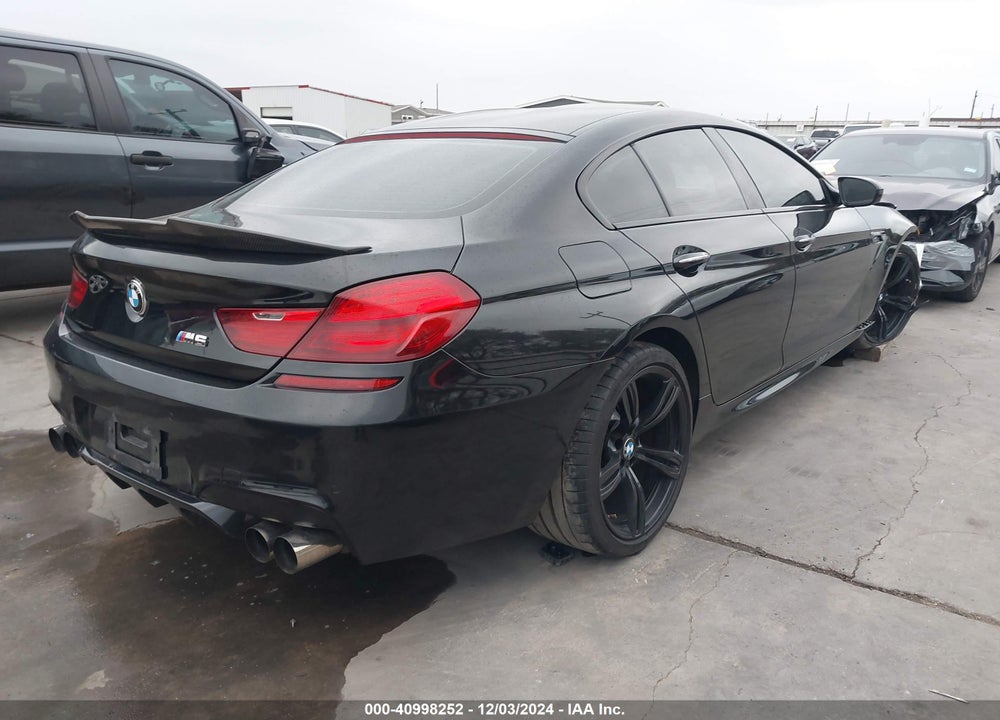 2016 BMW M6 GRAN COUPE VIN: WBS6E9C53GGF92661
