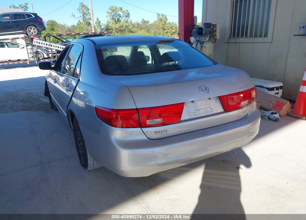 2005 HONDA ACCORD 2.4 LX VIN: 1HGCM564X5A193656