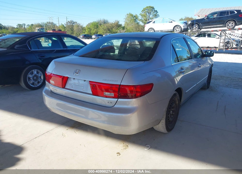 2005 HONDA ACCORD 2.4 LX VIN: 1HGCM564X5A193656