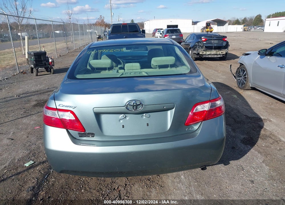 2008 TOYOTA CAMRY VIN: 4T1BE46K18U767284
