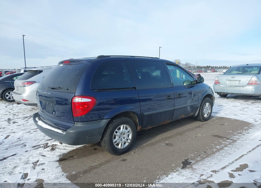 2005 DODGE CARAVAN SE VIN: 1D4GP25R65B395071