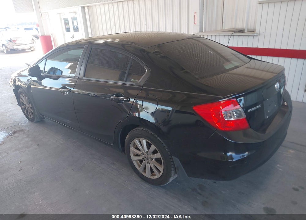 2012 HONDA CIVIC EX VIN: 19XFB2F88CE063307