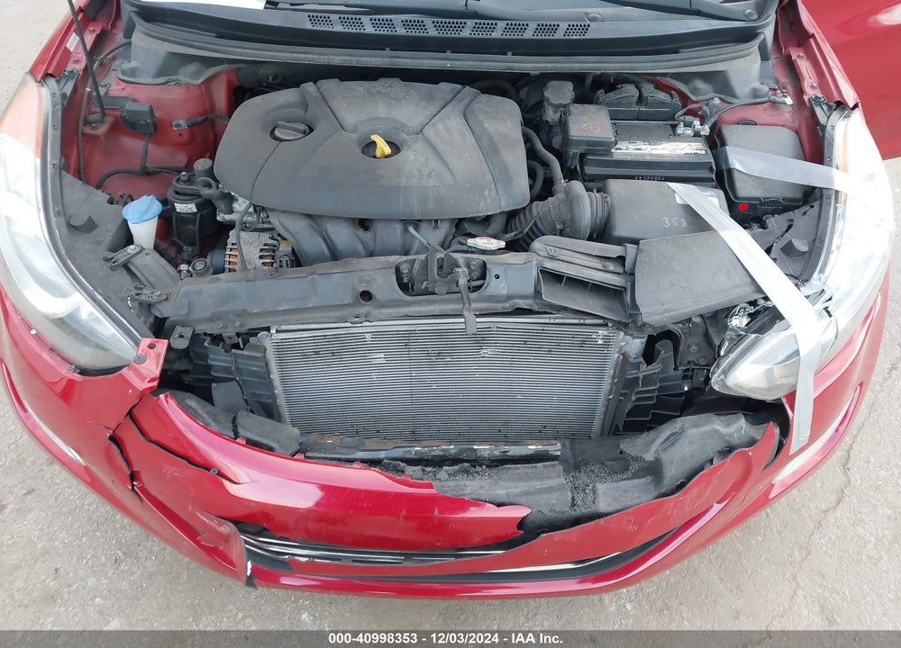 2013 HYUNDAI ELANTRA GLS VIN: KMHDH4AE9DU971326