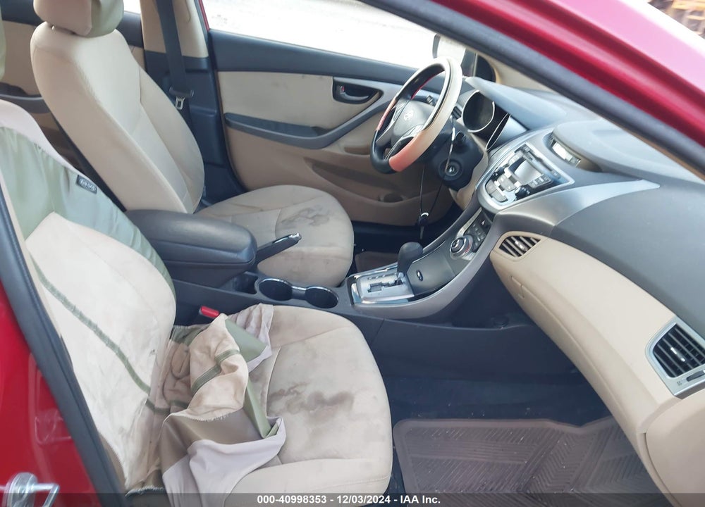 2013 HYUNDAI ELANTRA GLS VIN: KMHDH4AE9DU971326