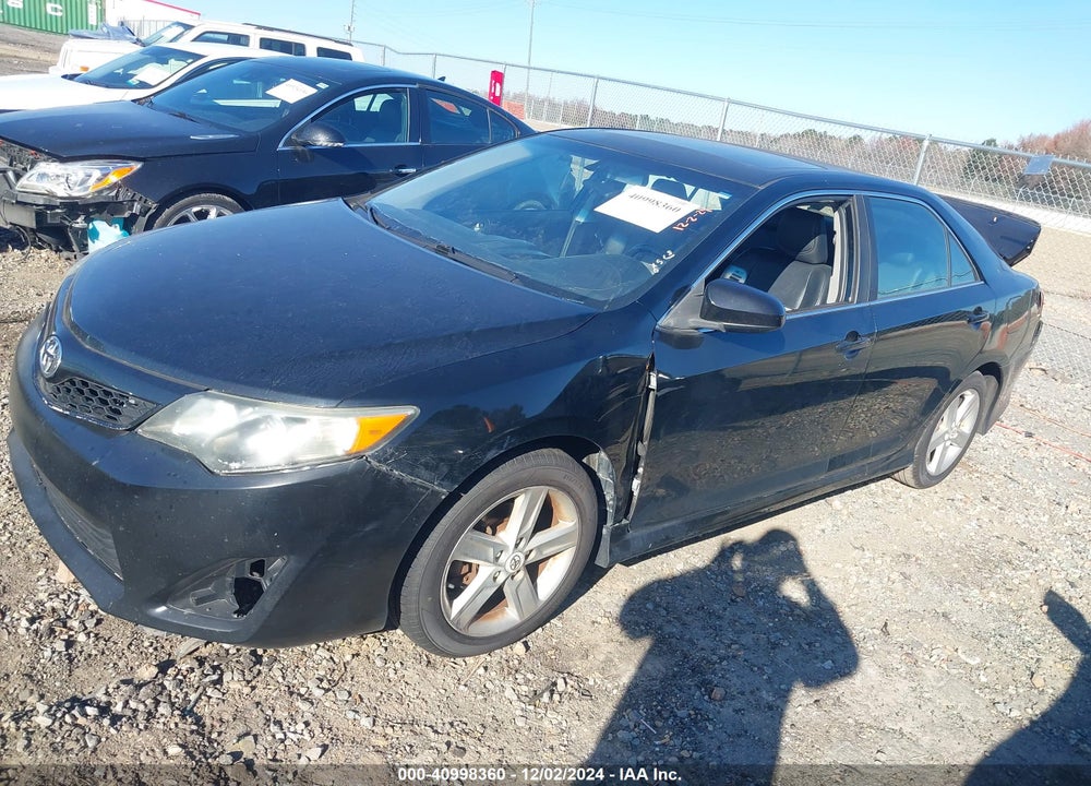 2012 TOYOTA CAMRY SE VIN: 4T1BF1FK6CU078488