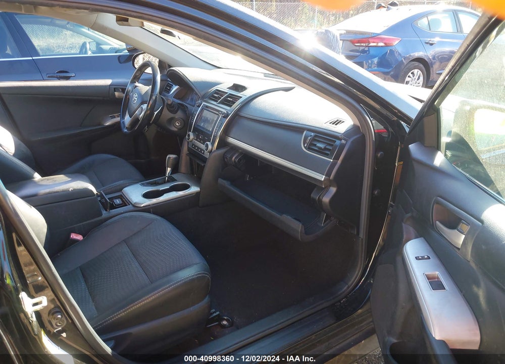 2012 TOYOTA CAMRY SE VIN: 4T1BF1FK6CU078488