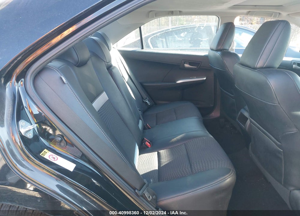 2012 TOYOTA CAMRY SE VIN: 4T1BF1FK6CU078488