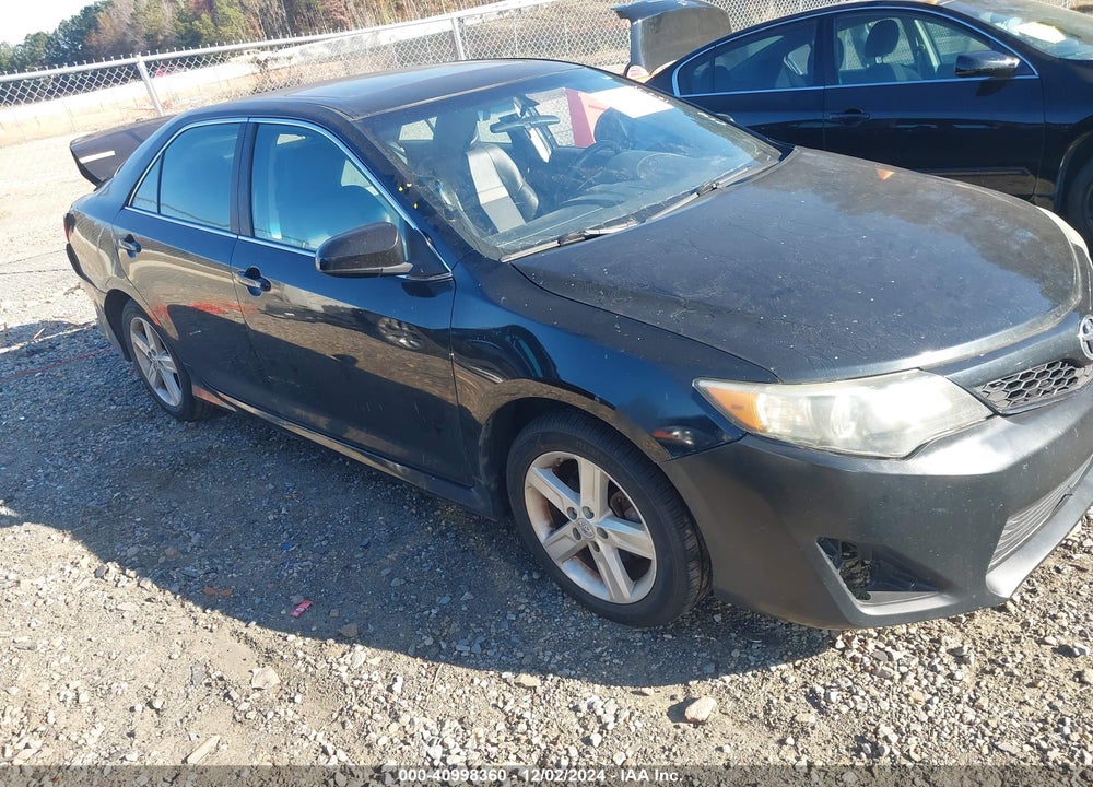 2012 TOYOTA CAMRY SE VIN: 4T1BF1FK6CU078488