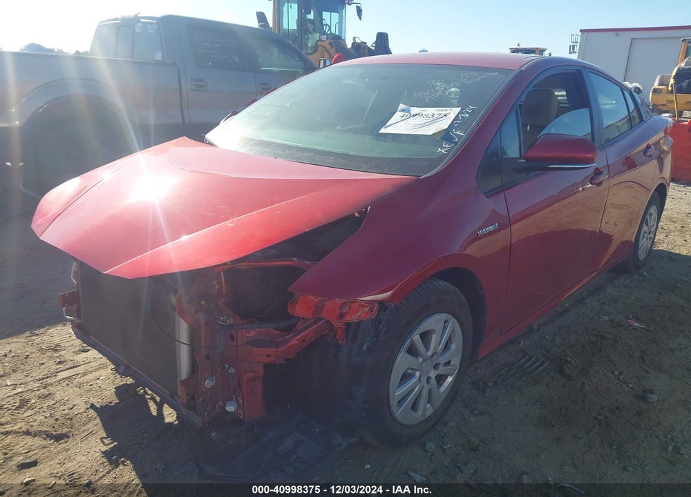 2016 TOYOTA PRIUS TWO VIN: JTDKBRFU2G3506990