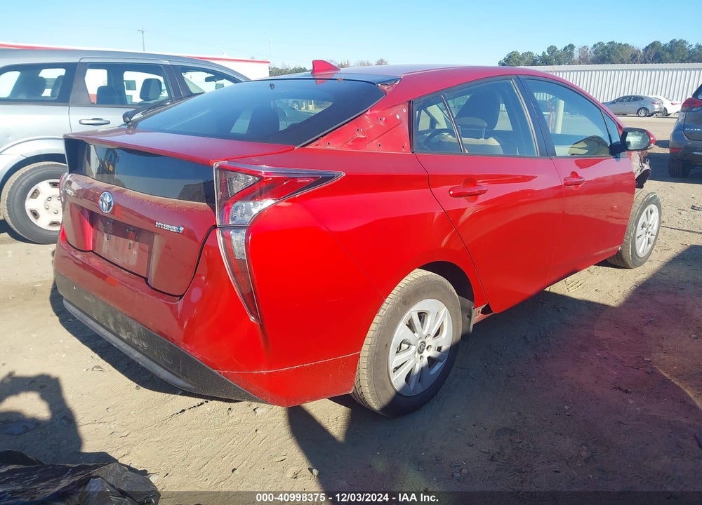 2016 TOYOTA PRIUS TWO VIN: JTDKBRFU2G3506990