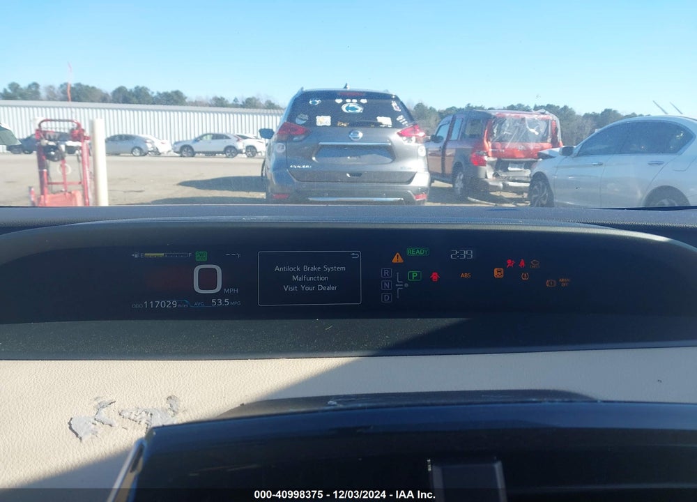 2016 TOYOTA PRIUS TWO VIN: JTDKBRFU2G3506990