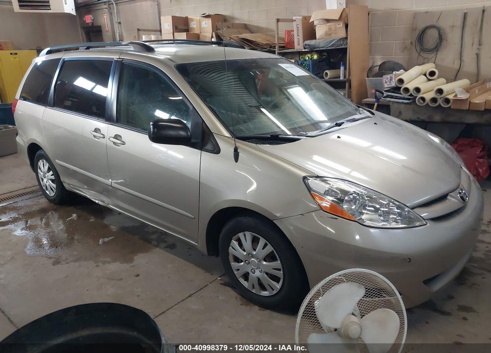 2009 TOYOTA SIENNA LE VIN: 5TDZK23C39S246389