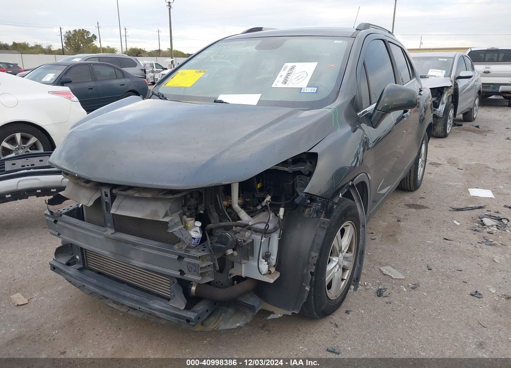 2019 CHEVROLET TRAX LT VIN: 3GNCJLSB2KL262206