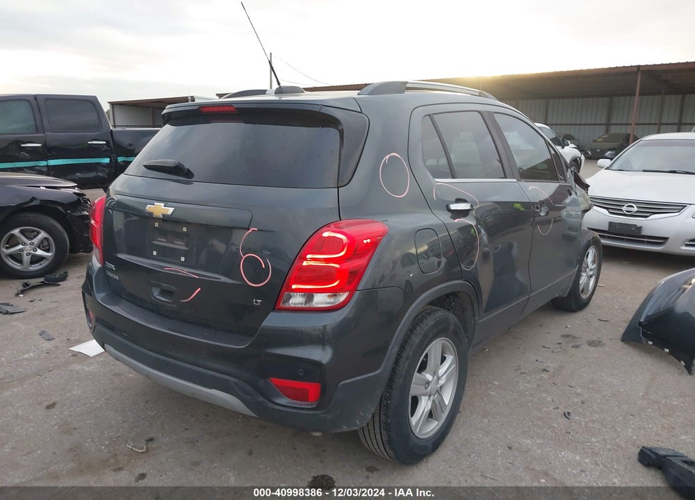 2019 CHEVROLET TRAX LT VIN: 3GNCJLSB2KL262206