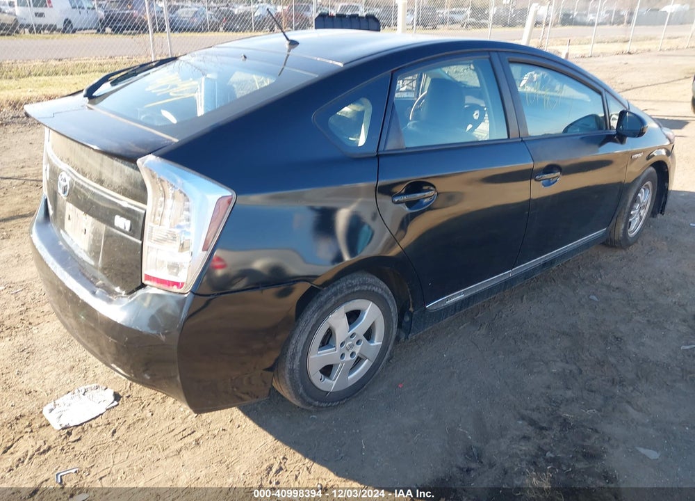 2011 TOYOTA PRIUS VIN: JTDKN3DU9B5341749
