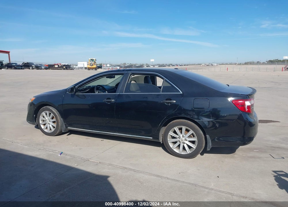2012 TOYOTA CAMRY XLE VIN: 4T4BF1FK1CR242445