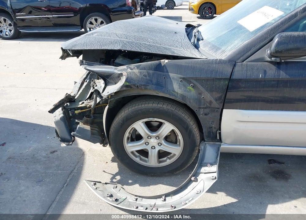 2003 SUBARU BAJA VIN: 4S4BT61C137108789